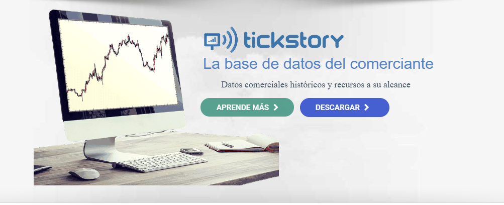 Descarga datos tickstory