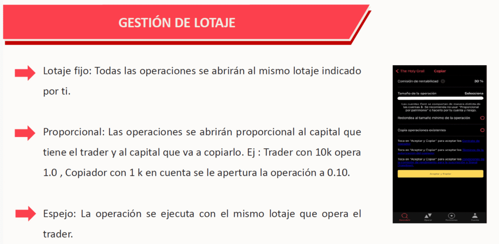 gestion de lotaje